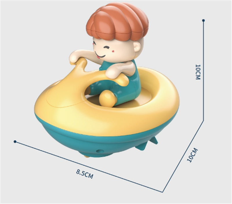 Bathing In The Bathroom, Playing With Water Dolls, Small Yachts