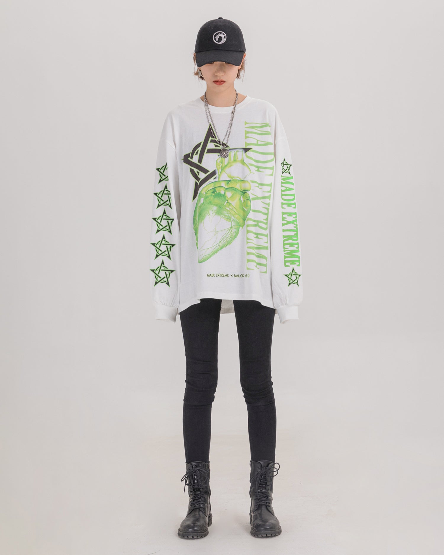 Long-sleeved T-shirt men and women bottoming shirt