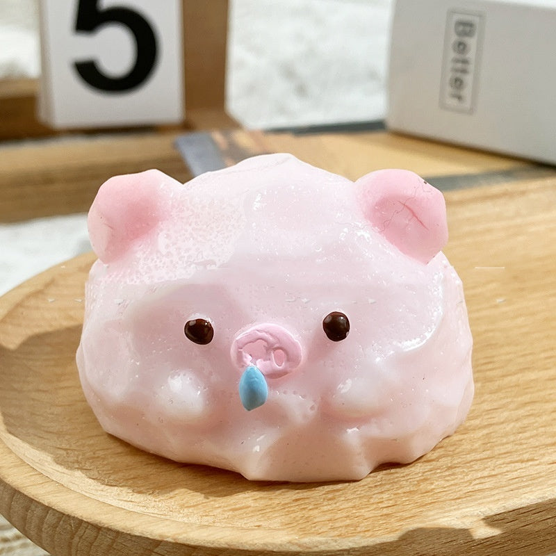 Super Soft Rotten Animal Milk Shell Squeezing Toy Decompression Toy