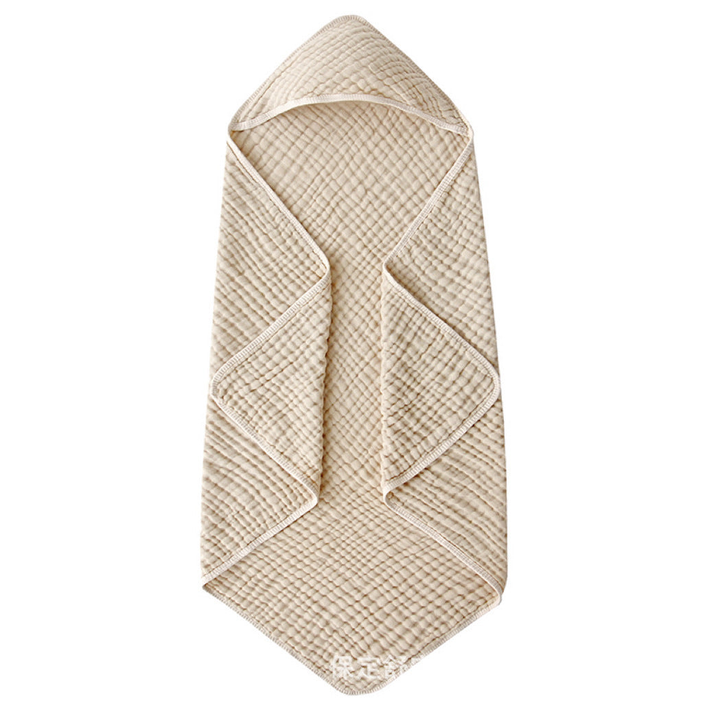 Hooded Baby Towels For Newborn Muslin Cotton Baby Bath Towel With Hood For Babies, Infant, Toddler And Kids, Large 90x90cm, Soft And Absorbent Newborn Essential