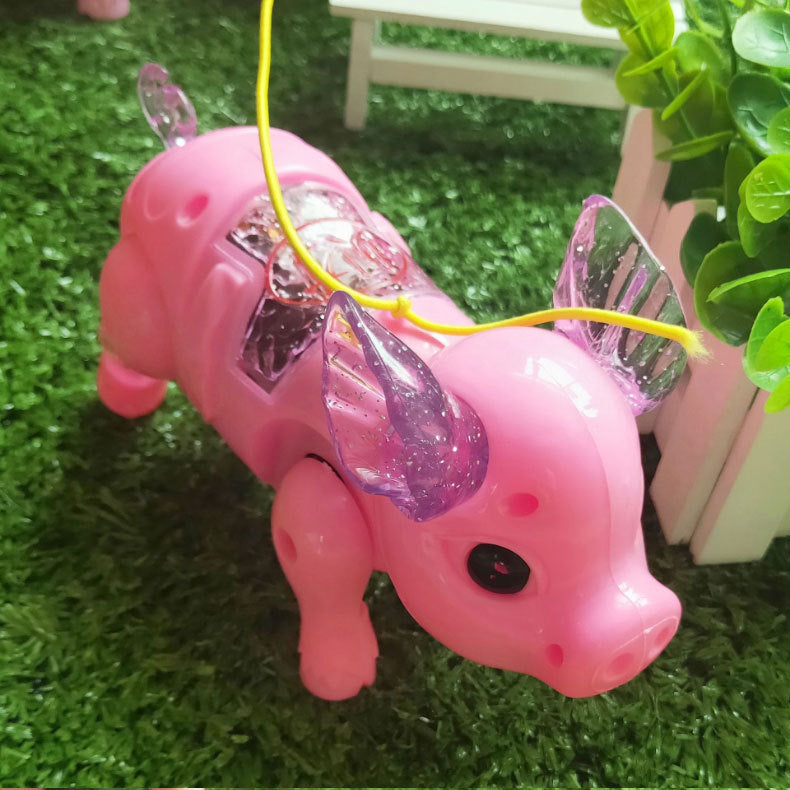 Glowing toy pig
