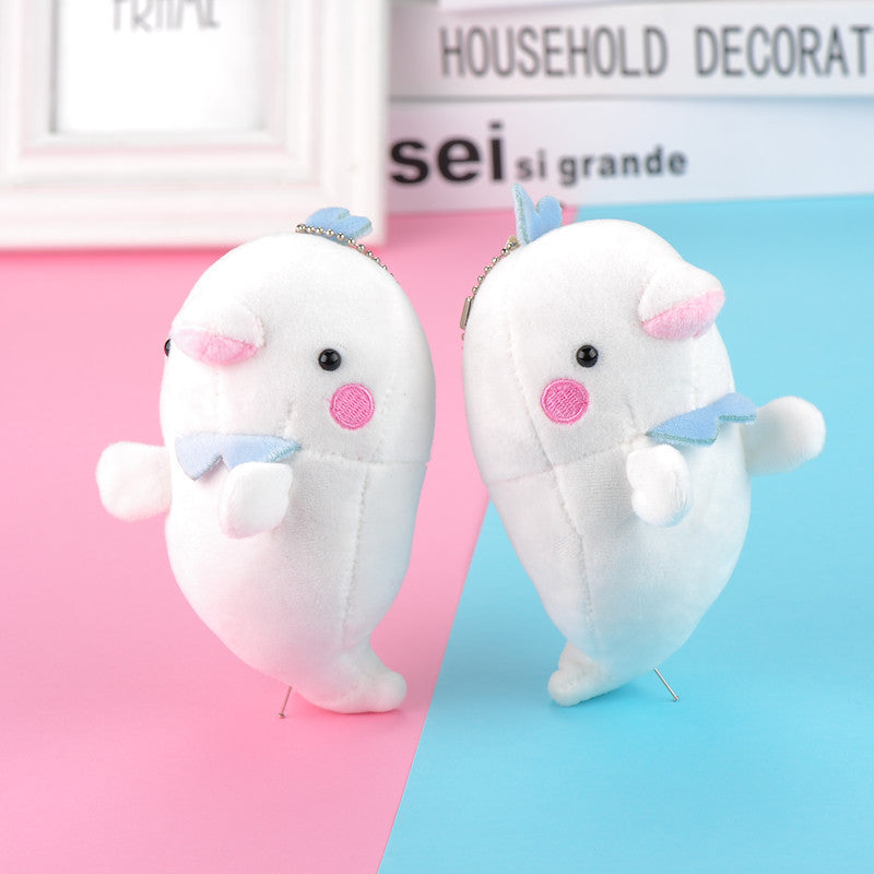 Size 12CM Approx. Ocean Animal Plush Toy , Mini Key chain Gift Toys Dolls