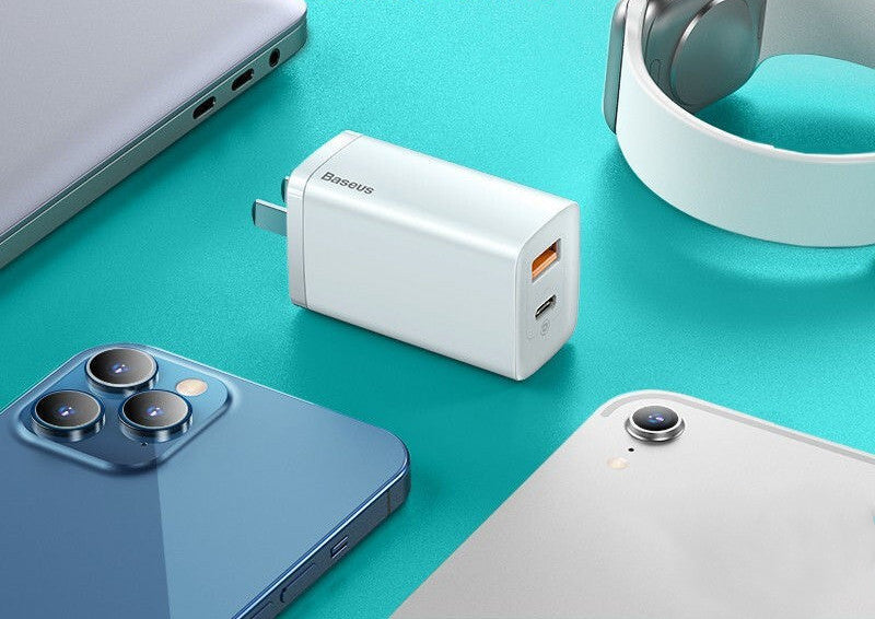 65W Dual Port   Charging Mobile Phone Charging Head