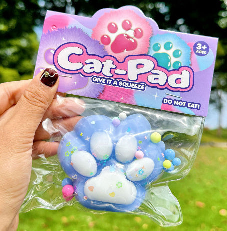 Super Soft Plush Cat's Paw Squeezing Toy Decompression Toy