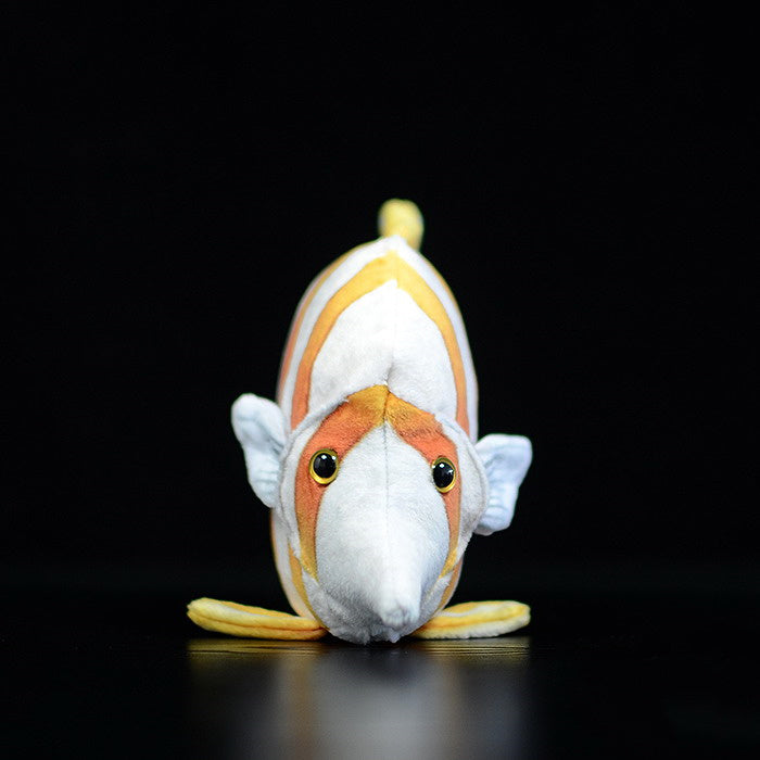 Three Rocket Fish Dolls Simulation Copper Band Butterfly Fish