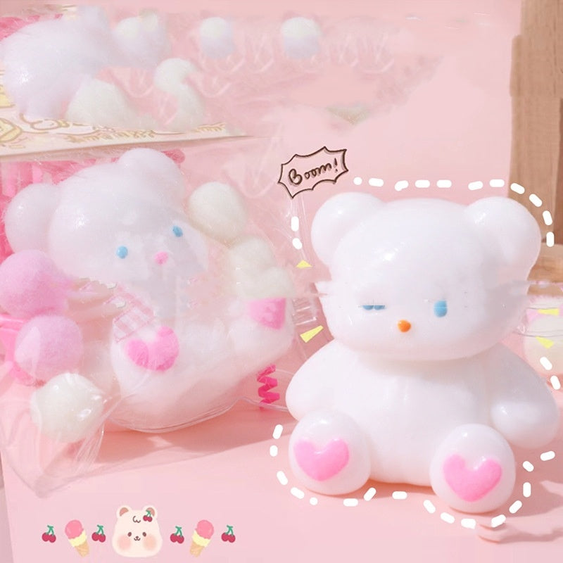Cute Bear Love Bear Squeezing Toy Decompression Toy