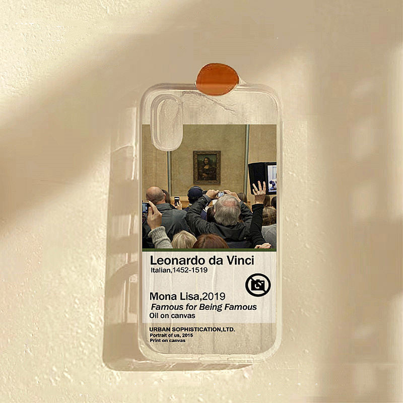 Fashion Simple Transparent Phone Case Cover