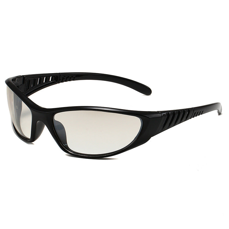 Women's Creative Multi-color Hollow-out Future Technology Sunglasses