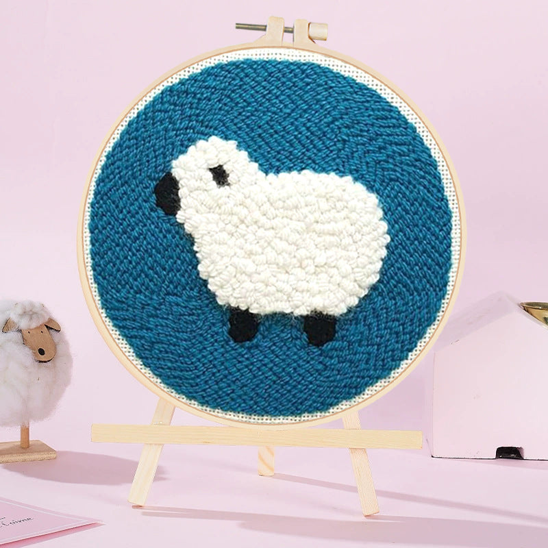 Poke Embroidery Handmade Embroidery Embroidery Material Package String Art