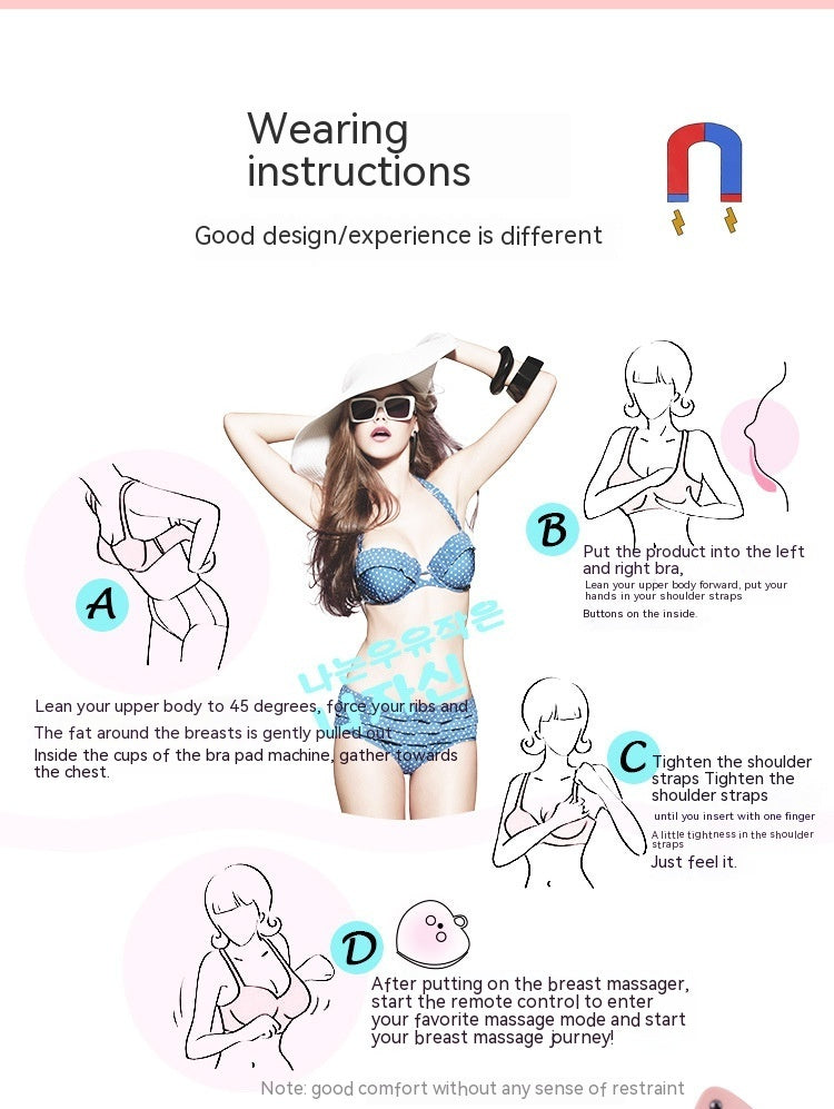 Angel Wings Breast Massage Instrument For Women's Private Breast Care