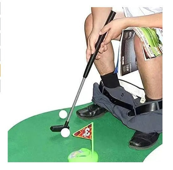Toilet Golf Mini Set Golf Toy Leisure & Entertainment Sports Toy