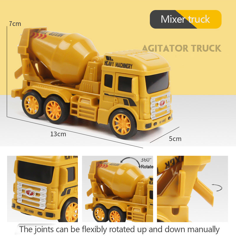 Toy Truck Excavator Model