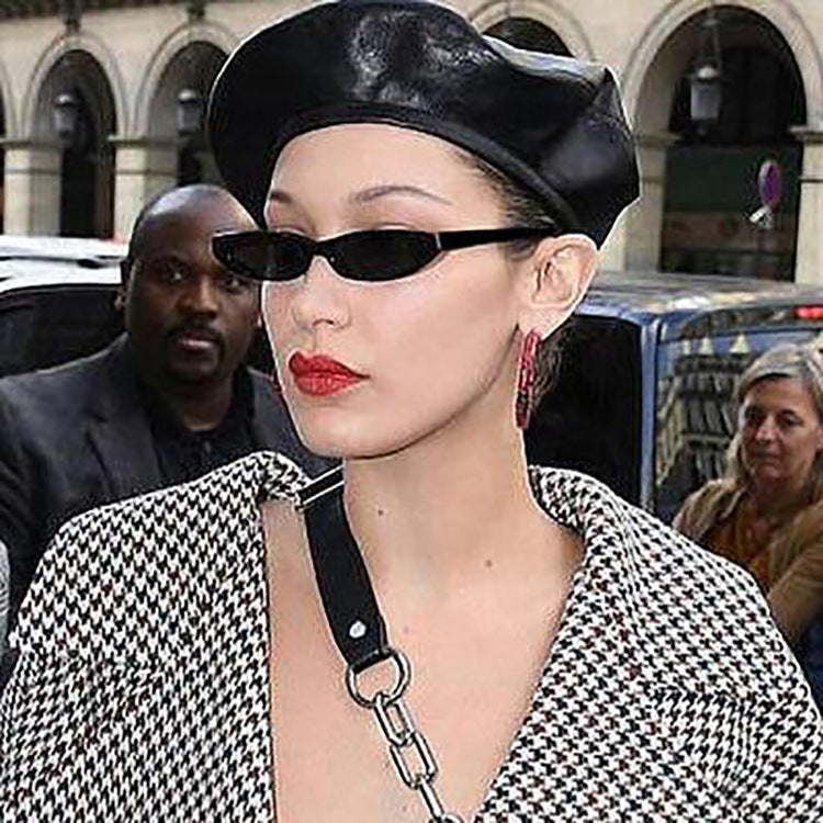 Trendy Cat Eye Metal Hinged Glasses