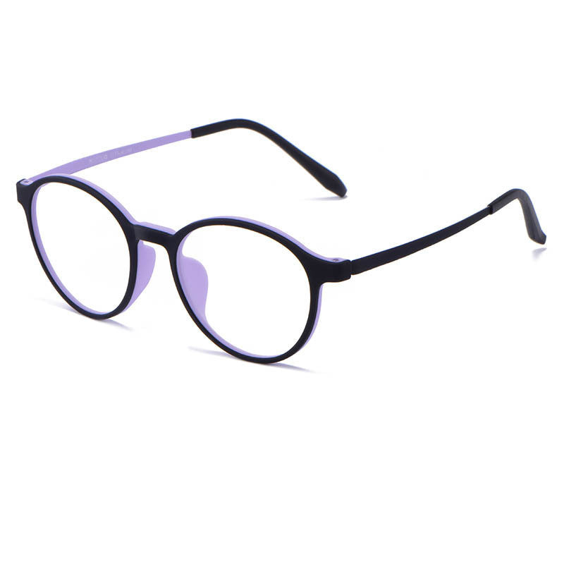 Men's And Women's Fashion Round Titanium Eyeglass Frames