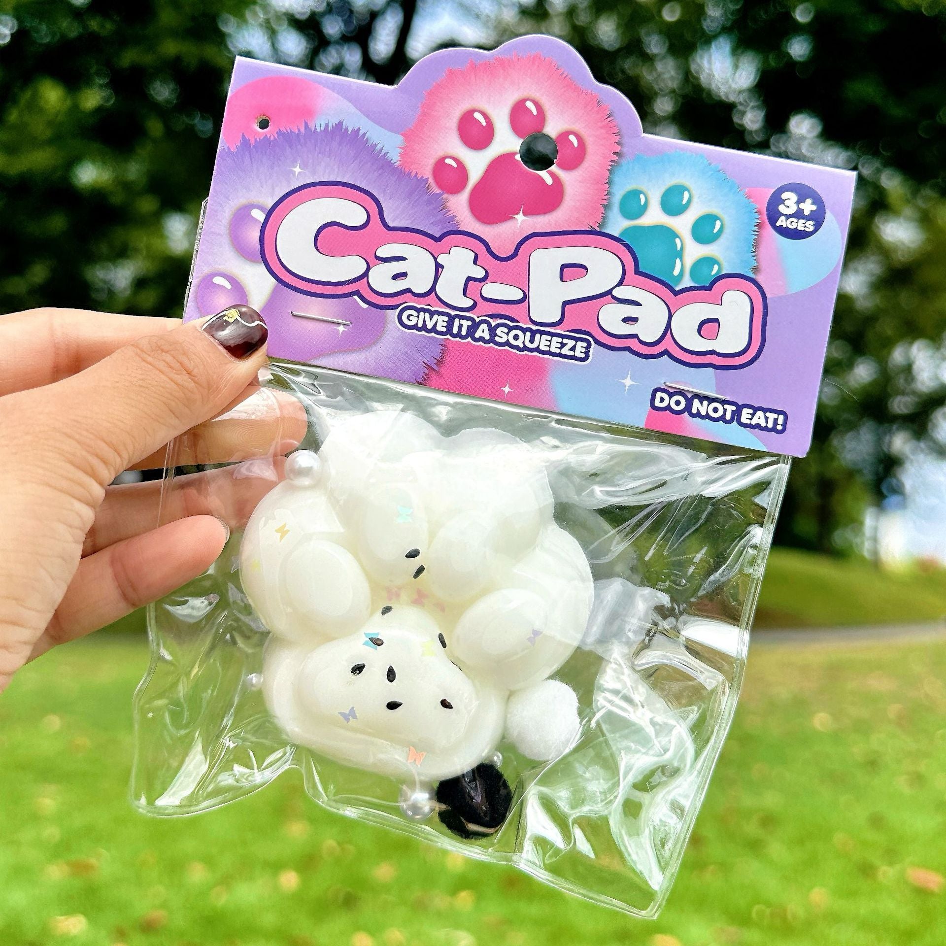 Super Soft Plush Cat's Paw Squeezing Toy Decompression Toy