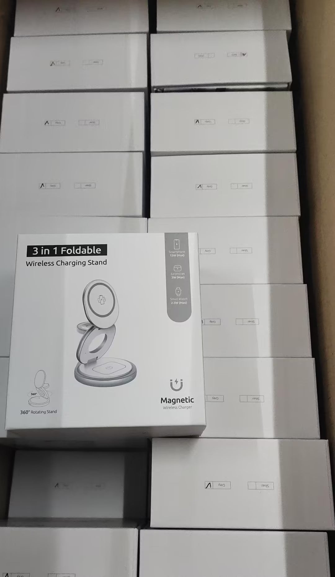 Magnetic Wireless Charger Three-in-one Fast Charging