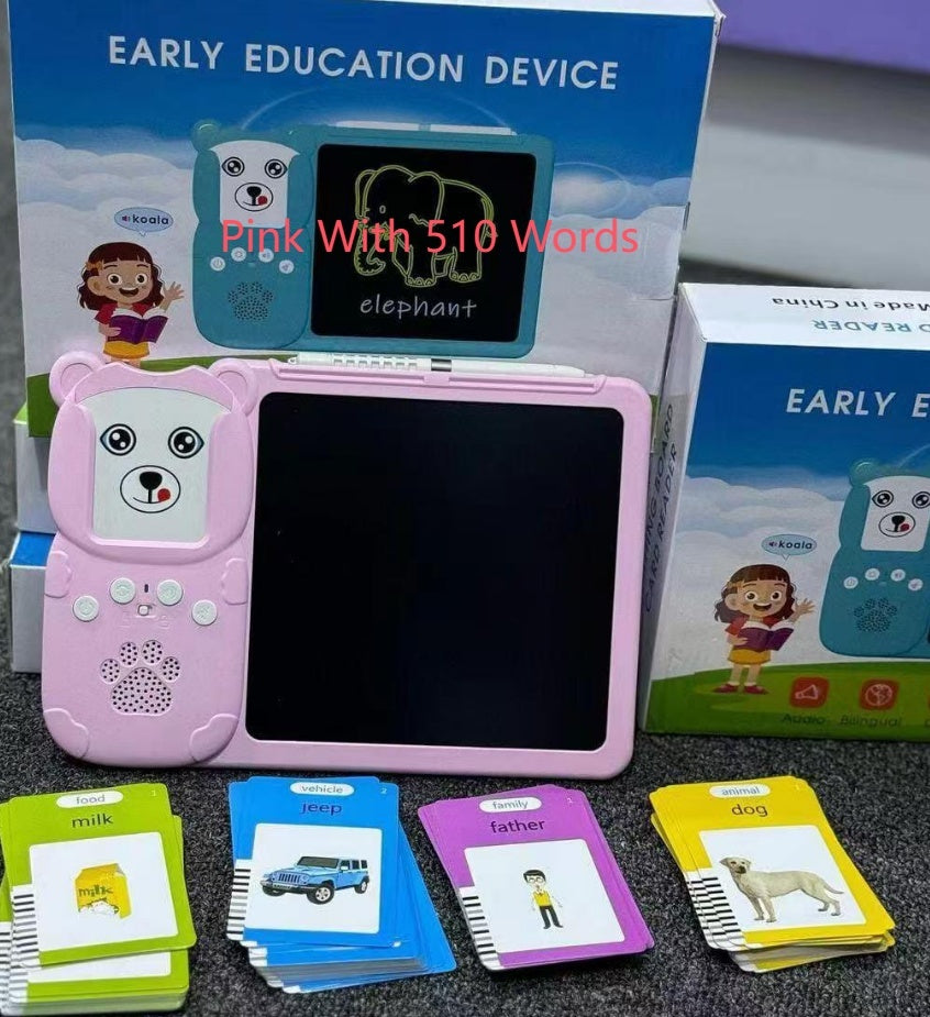 Children Fork Card Early Education Learning Machine Educational Toys