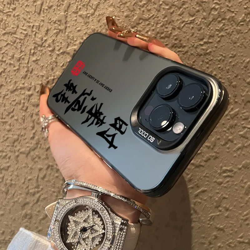 Phone Case New Laser Color Silver Hard Shell