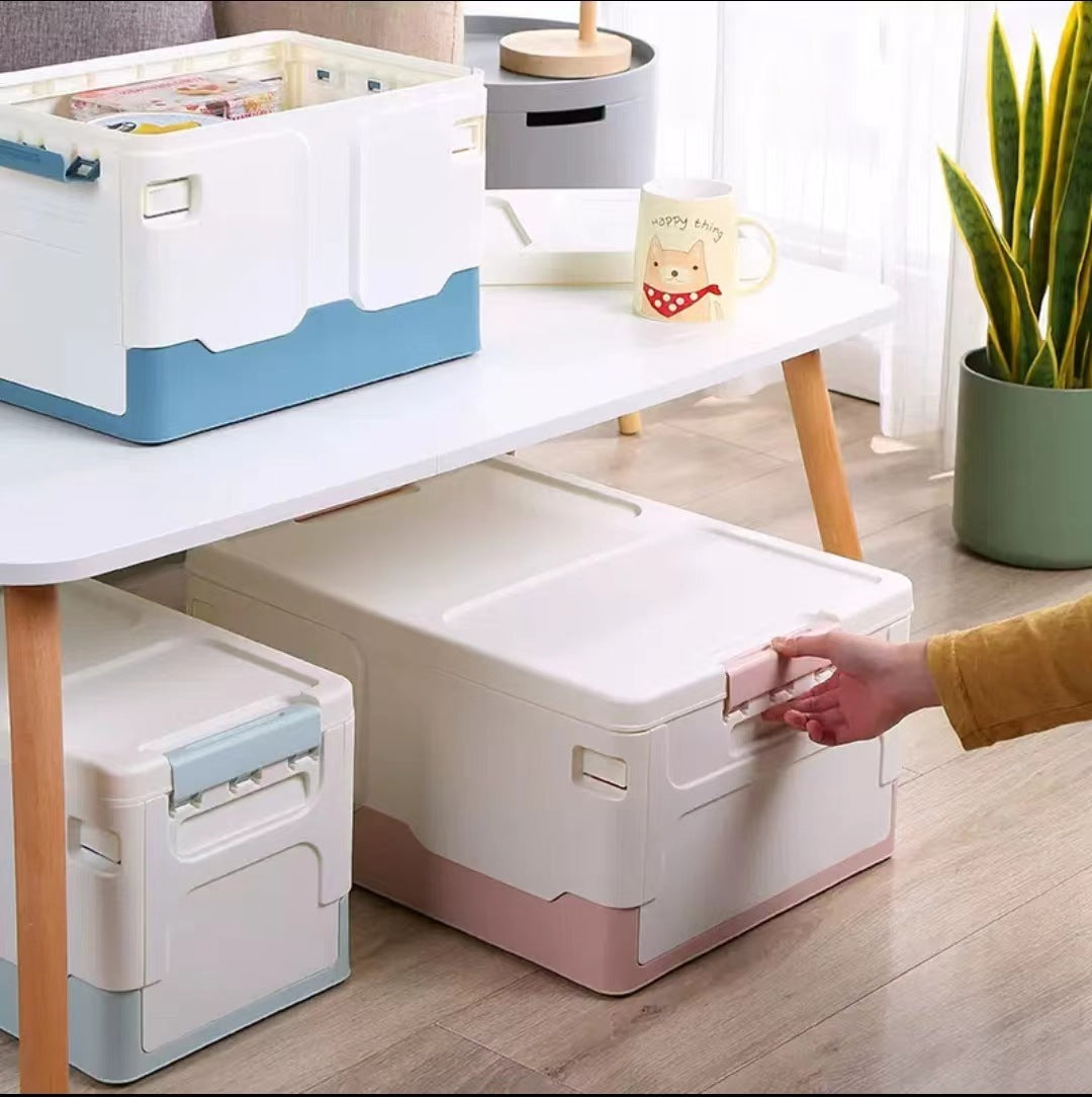 Household Plastic Storage Box Folding Storage