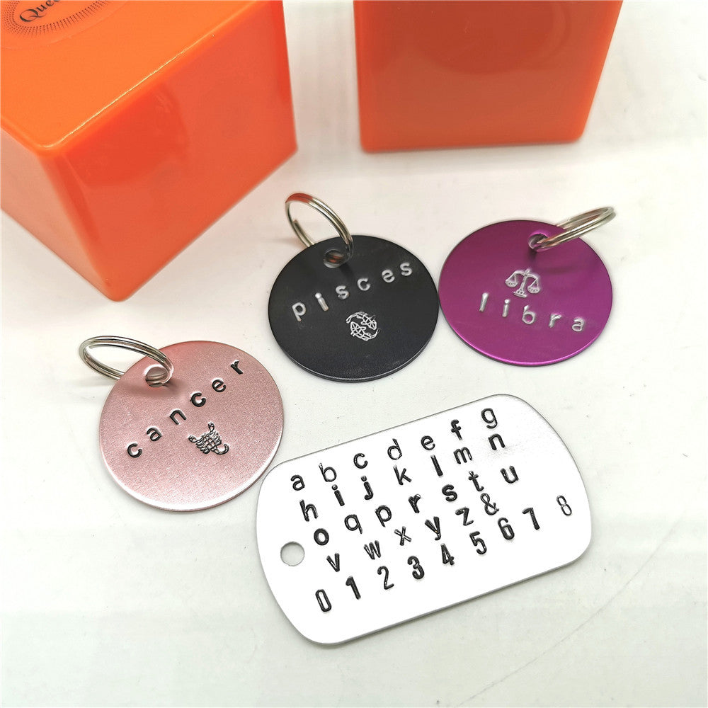 Letter 36 Piece Set Of Steel Seal DIY Jewelry Tools