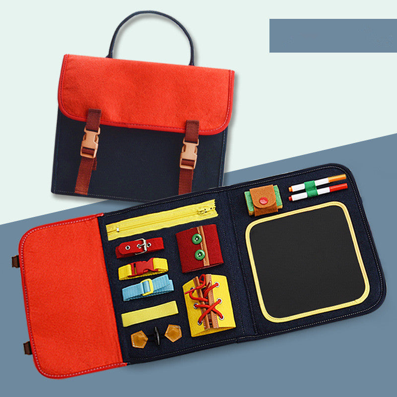 Teaching Aids Children Busy Board Dressing Learning Educational Toys For Toddlers