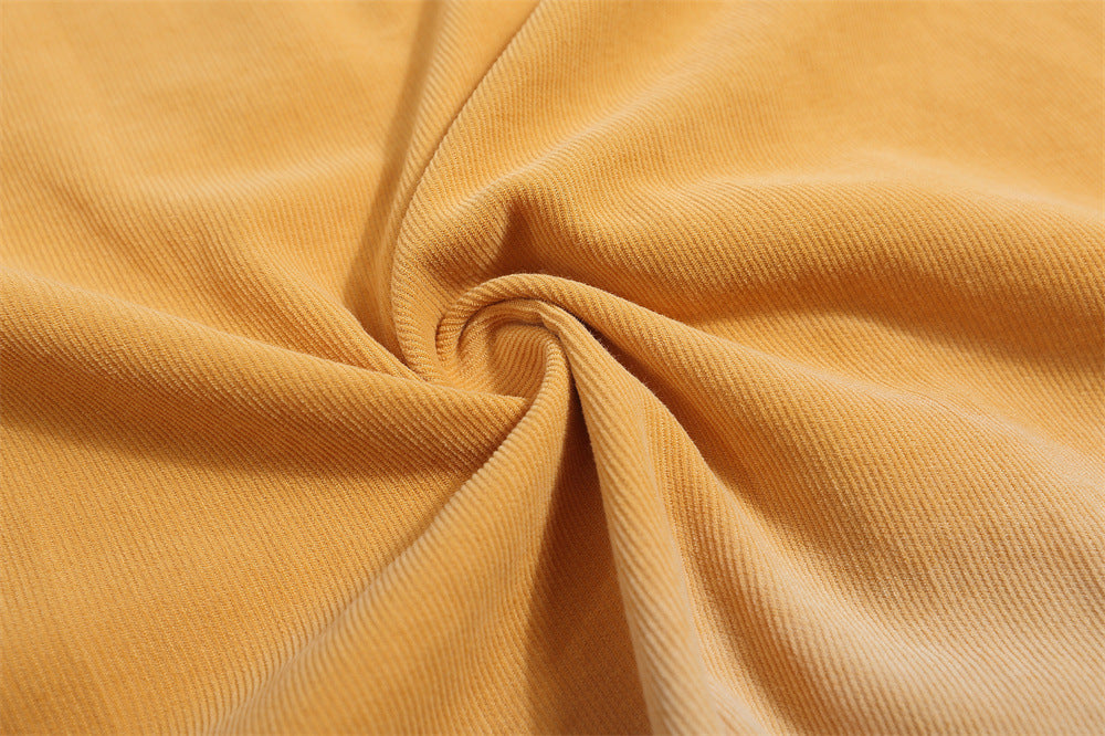 Embroidered Pocket Loose Shirt Summer Men