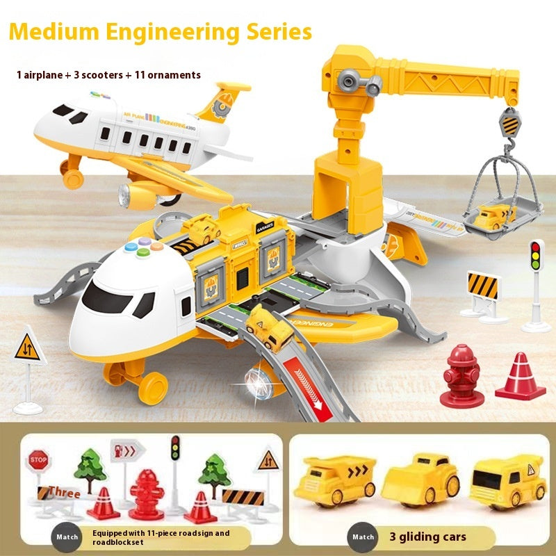 Children's Toy Catapult Track Storage Inertia Toy Car Model