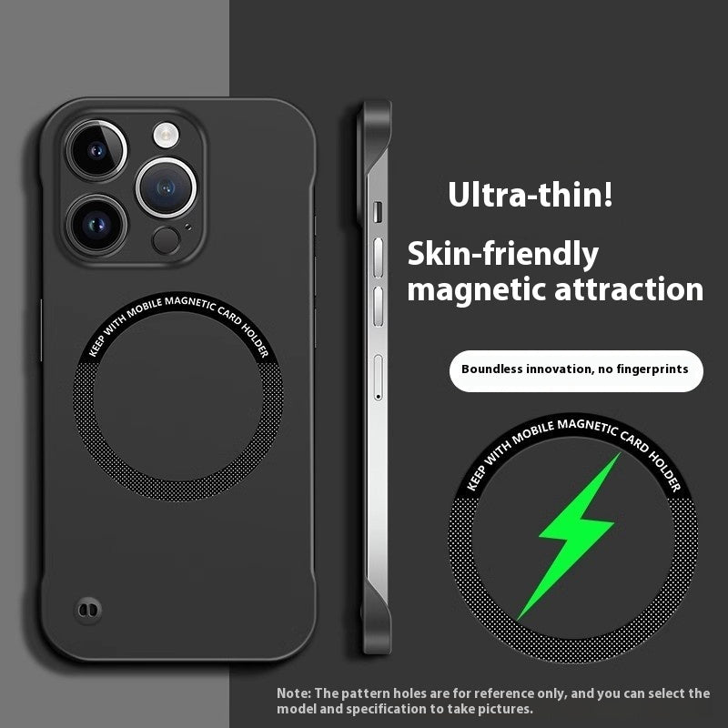 Frameless Ip13PR0 Strong Magnetic Phone Case