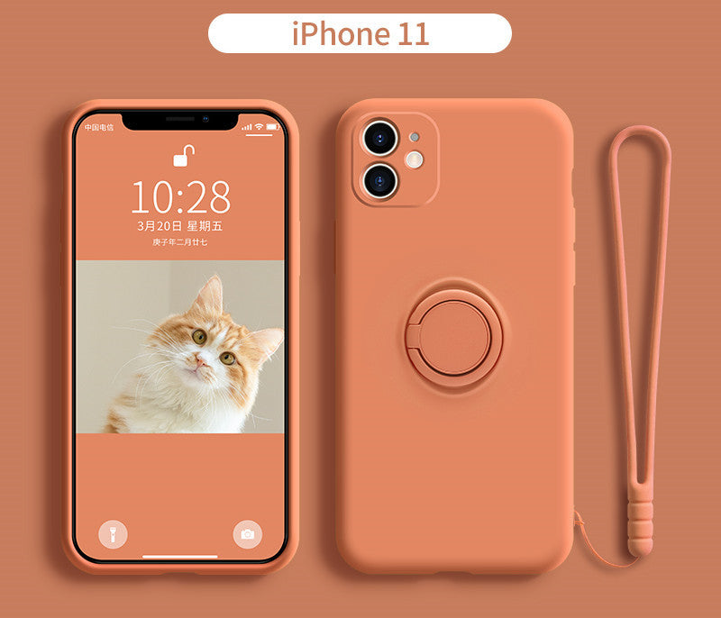 Liquid silicone mobile phone case