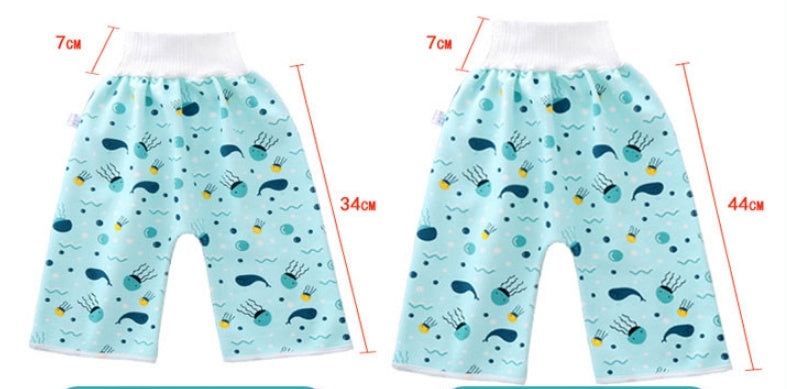 Baby Diaper Skirt Training Pants  Children Cloth Diapers