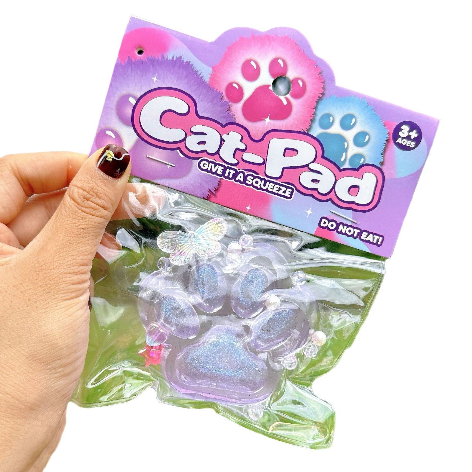 Super Soft Plush Cat's Paw Squeezing Toy Decompression Toy