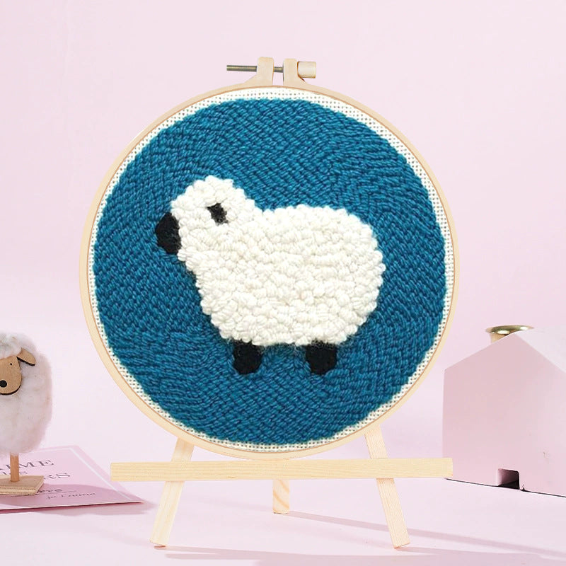 Poke Embroidery Handmade Embroidery Embroidery Material Package String Art