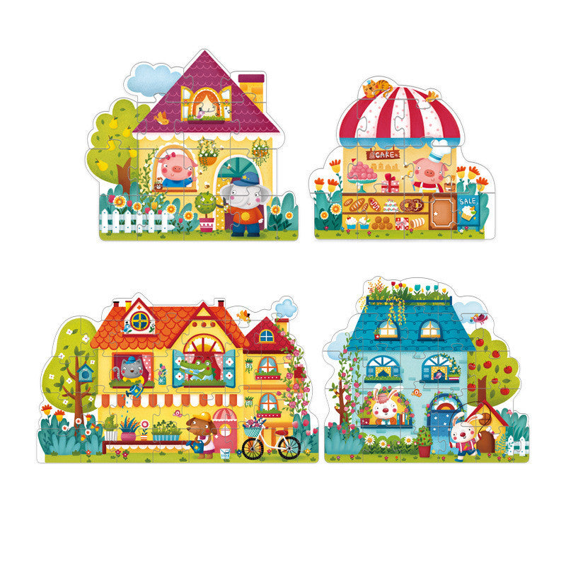 Milu children's toy puzzle