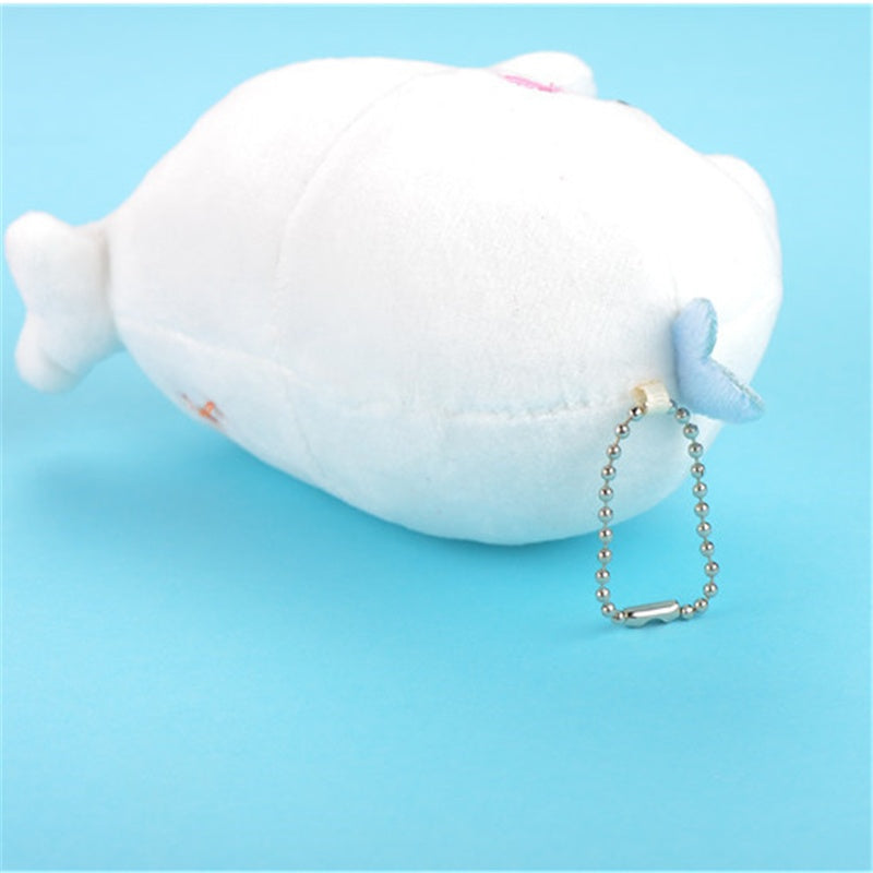 Size 12CM Approx. Ocean Animal Plush Toy , Mini Key chain Gift Toys Dolls