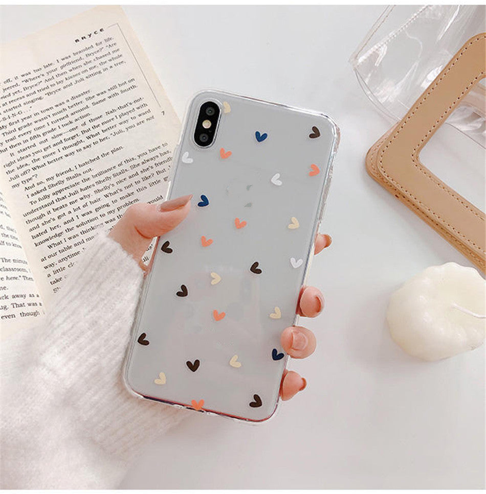 Compatible With  , Small Love Daisy Transparent Soft Shell