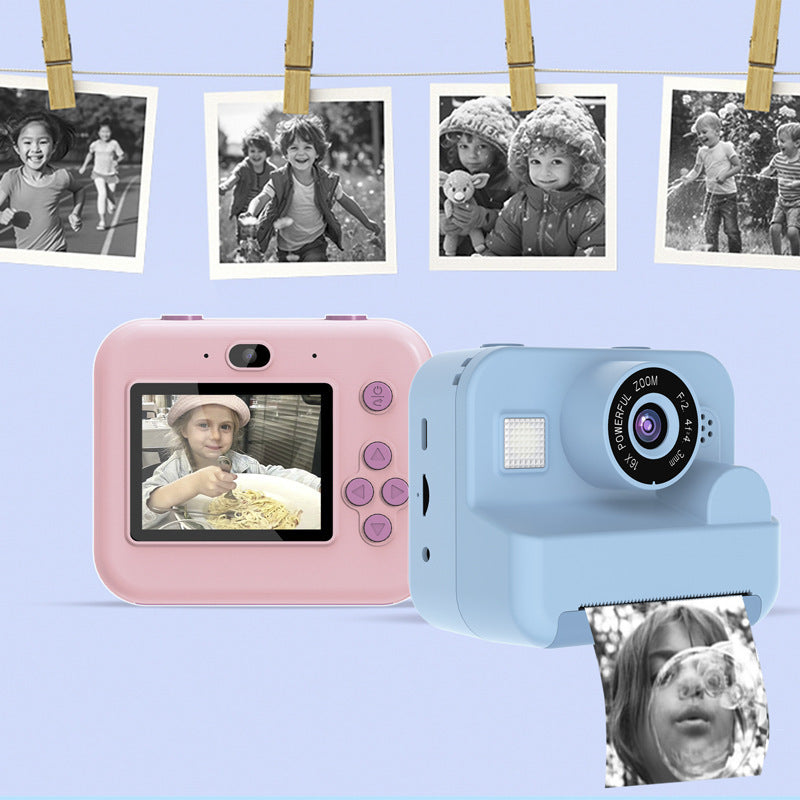 Children's Exclusive Print Camera Multiple Filters Comes With Games