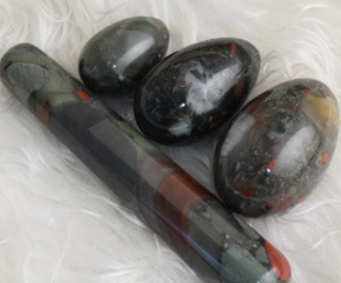 Postpartum Repair Massage Ball Natural Stone Jade 4 PCs Set