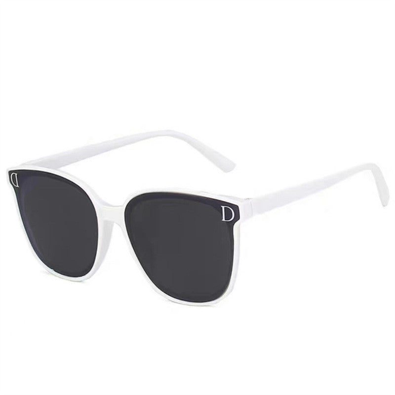 Fashion D Letter Sunglasses Show Small Face