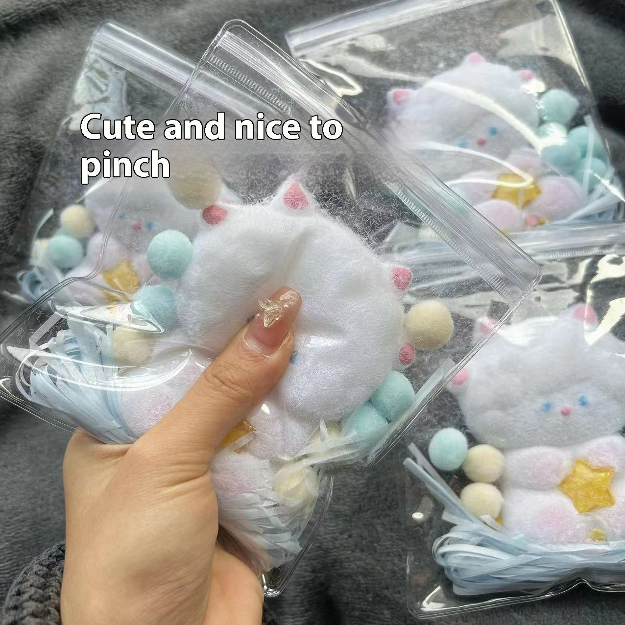 Cartoon Lamb Decompression Squeezing Toy Vent Pressure Reduction Toy