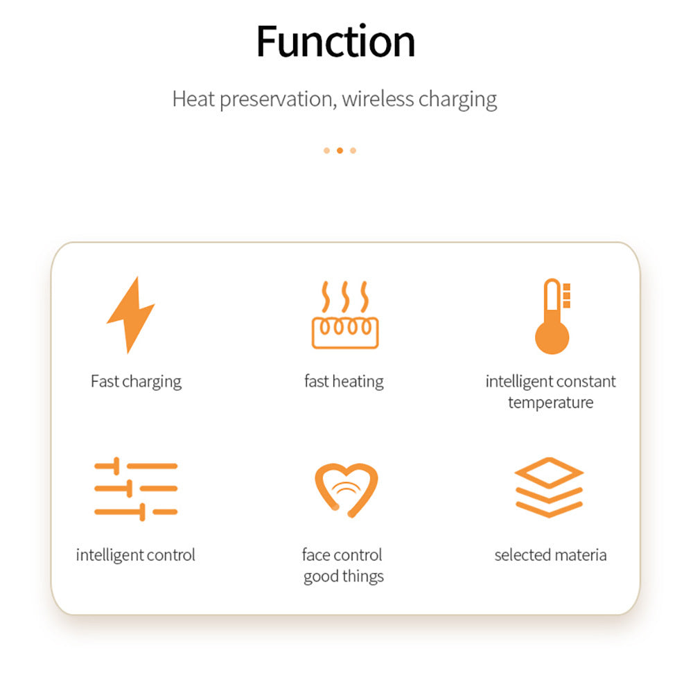 Wireless Charging Constant Temperature Heating Warm