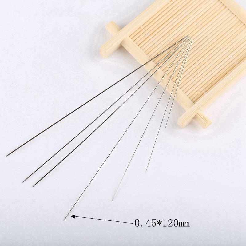 Bead Threading Needle DIY Small Hole Fine Long Needle Ring Threading Tools