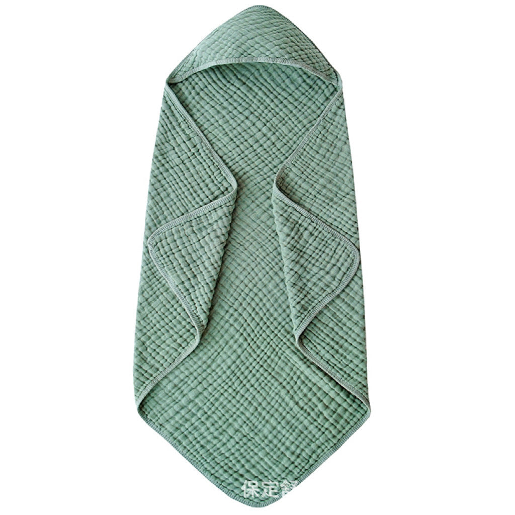 Hooded Baby Towels For Newborn Muslin Cotton Baby Bath Towel With Hood For Babies, Infant, Toddler And Kids, Large 90x90cm, Soft And Absorbent Newborn Essential