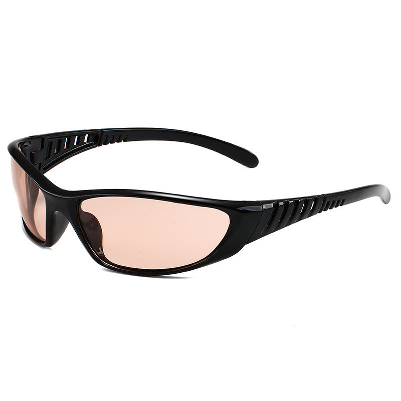 Women's Creative Multi-color Hollow-out Future Technology Sunglasses