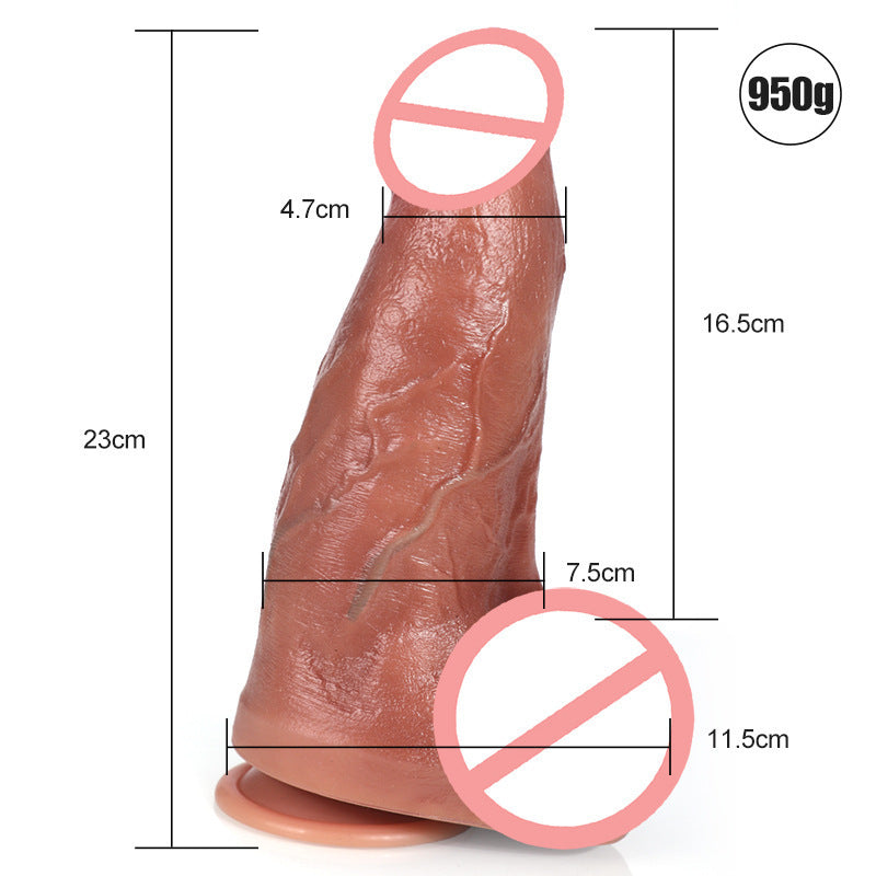 Oversized Thick Makeup Fat Hanging Penis Women's Supplies