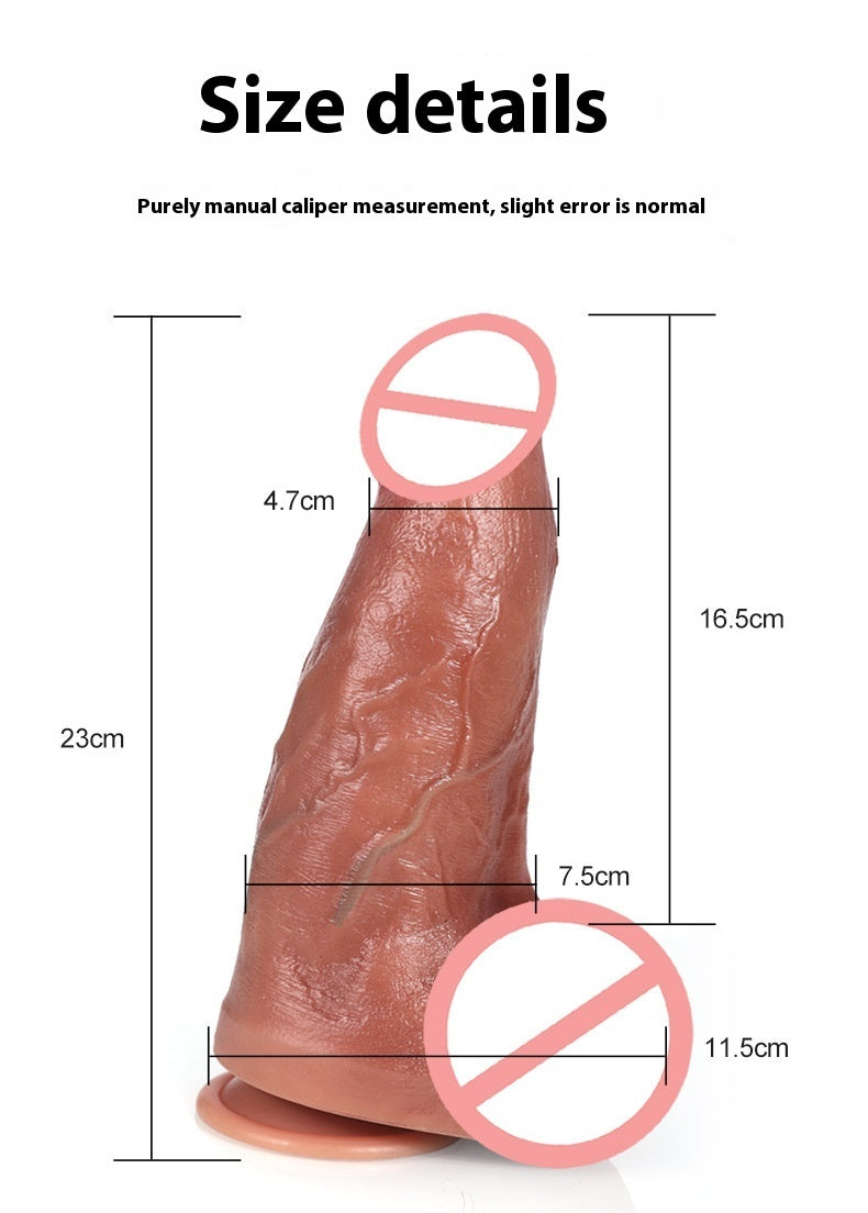 Oversized Thick Makeup Fat Hanging Penis Women's Supplies