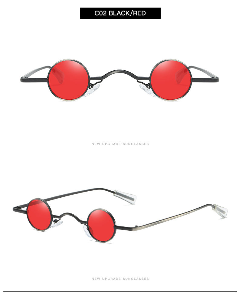 Punk Men And Women Hanging Nose Sunglasses Retro