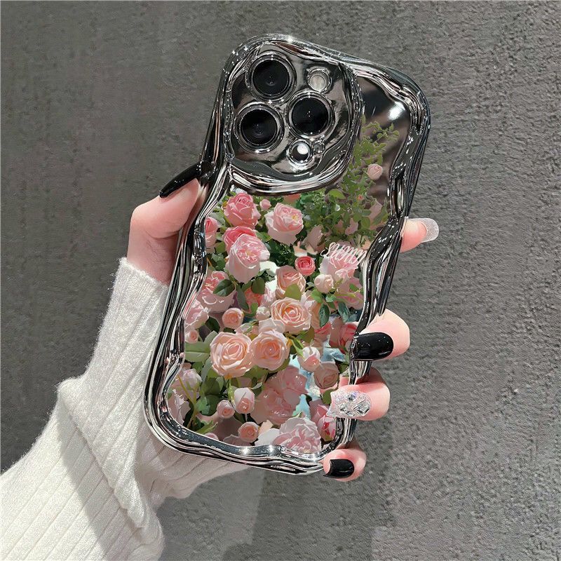 Oil Painting Rose Mobile Phone Protective Shell