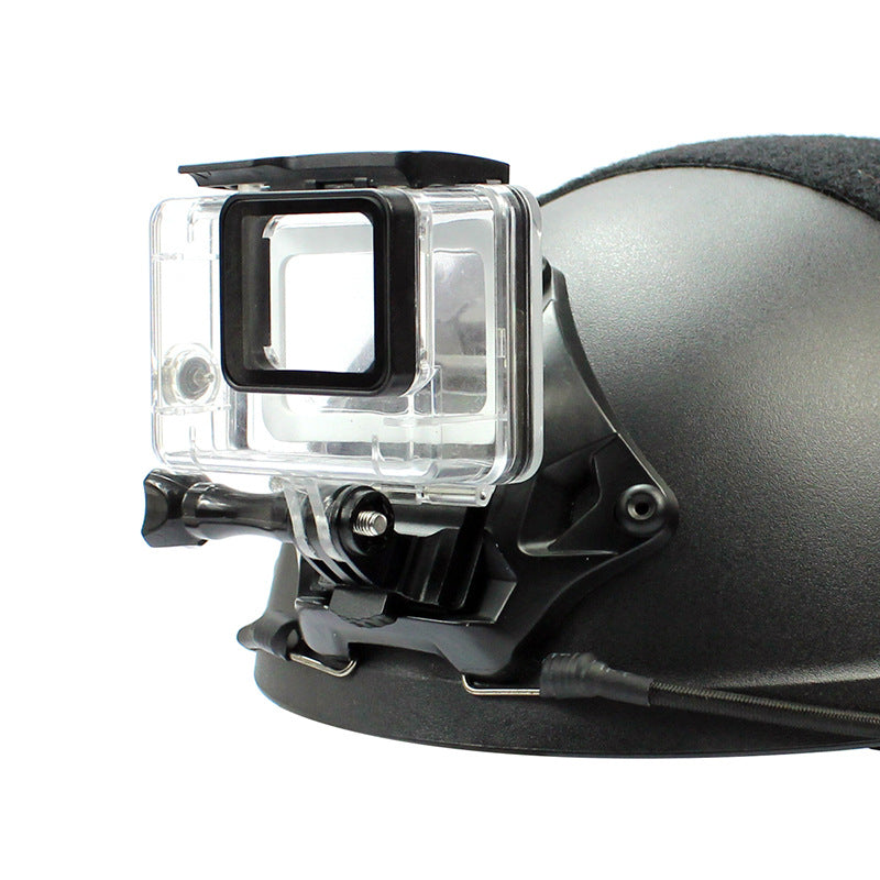 Universal Shadow Stone Camera Riding Helmet Holder