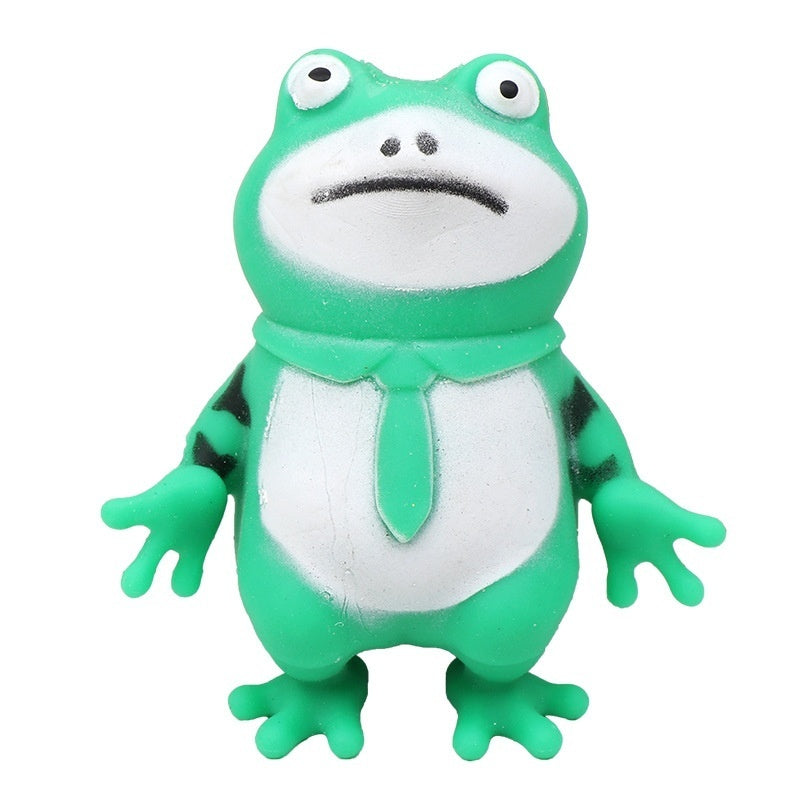 Trend Cartoon Little Frog Toy Vent Decompression Decompression Paste Toy Lonely Little Frog Doll Toy