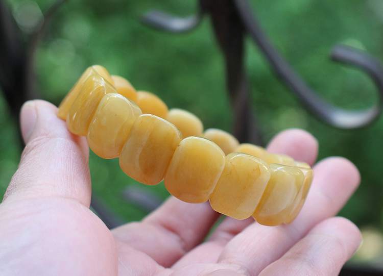 Bracelet Mens And Womens Jewelry Yellow Dragon Jade Bracelet Jade